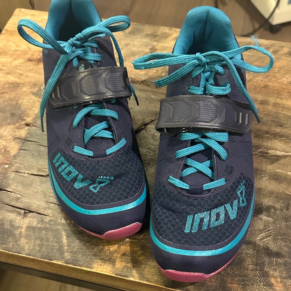 Inov-8 Women's Athletic Shoes - Teal and Navy